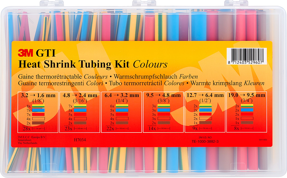 Coffret Gaines GTI Couleurs